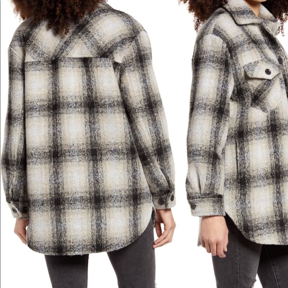 Thread Supply Plaid Shirt Jacket 